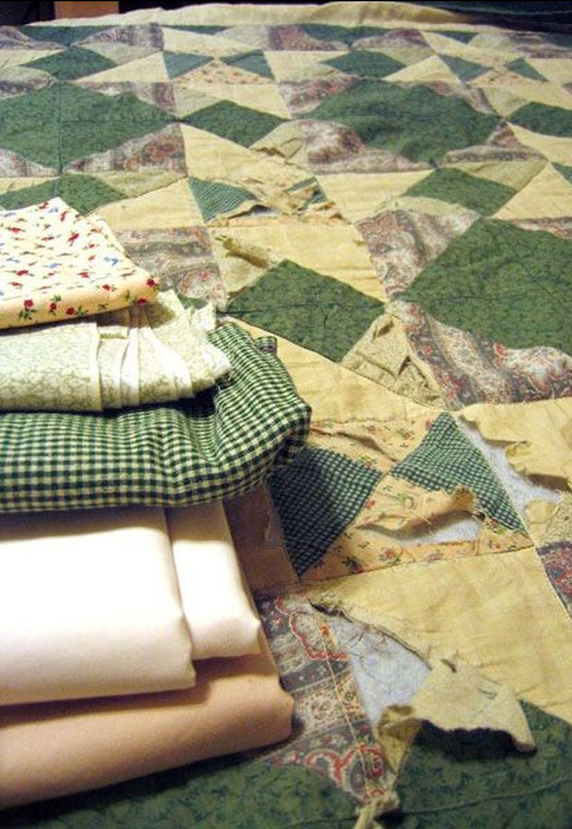 How To Restore Well Loved Quilts Lonesome Pine Quilts