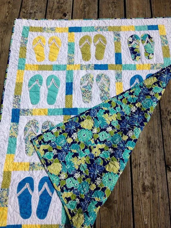 Beach Blanket Quilt Fun! Lonesome Pine Quilts