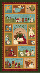 Star Of Wonder 24" x 44" Holiday Panel 17060-40 by Nancy Halverson from Benartex by the panel