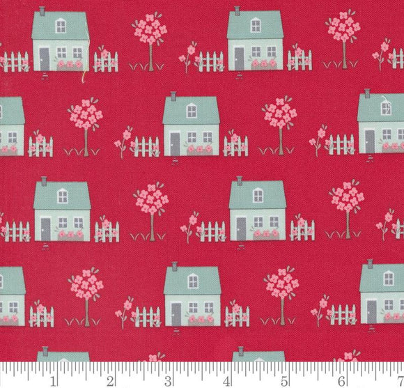 Summer House Novelty Houses My Summer House Rose 3040 15 by Bunny Hill Designs from Moda