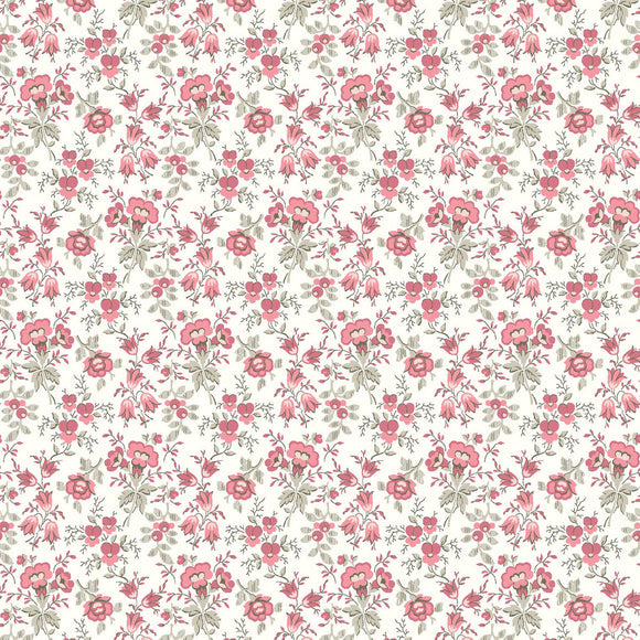 Blushing Blooms Kaye England Flowers and Buds Cream Multi 98735 132