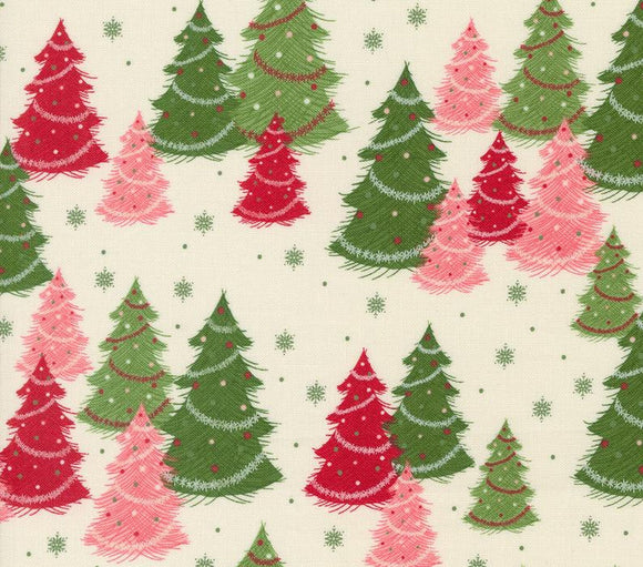 Once Upon Christmas Snow Multi Trees 43160-11 by Sweetfire Road from Moda by the yard