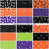 Black & Boo 2.5"x42" Strip set STBOOPK by Kanvas from Benartex by the pack