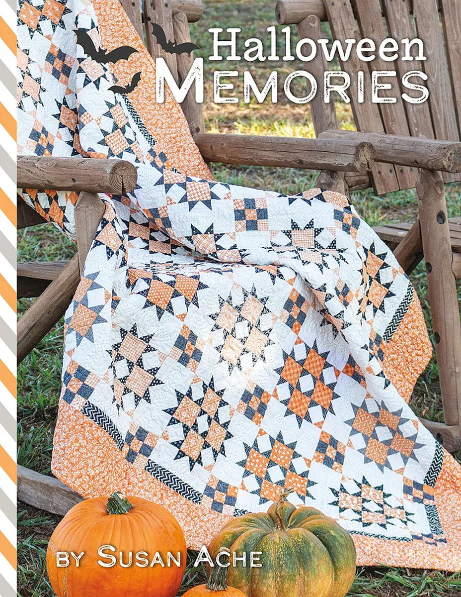 Halloween Memories Quilt & Cross Stitch Book ISE 960 by Susan Ache