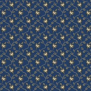 Twister Vintage Charm R330515 BLUE by Judie Rothermel from Marcus Fabrics