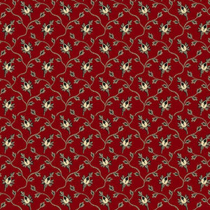 Rose Bud Vintage Charm R330515 RED by Judie Rothermel from Marcus Fabrics