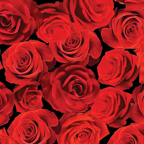 Romance Red True Romance 1452010B by Kanvas Studio from Benartex 