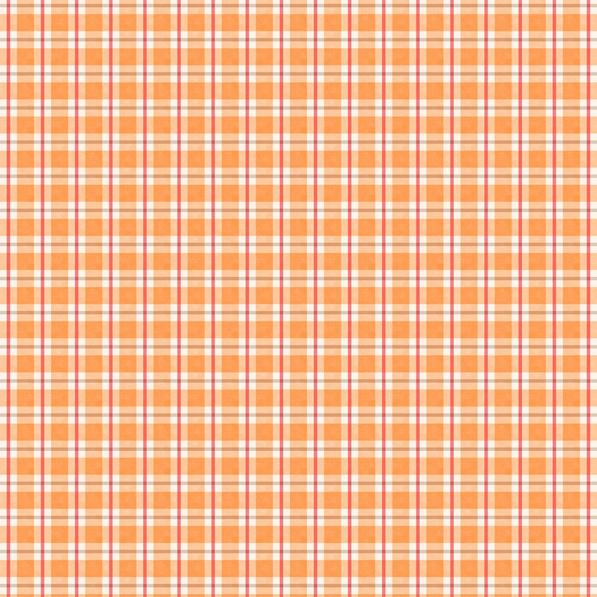orange plaid textures