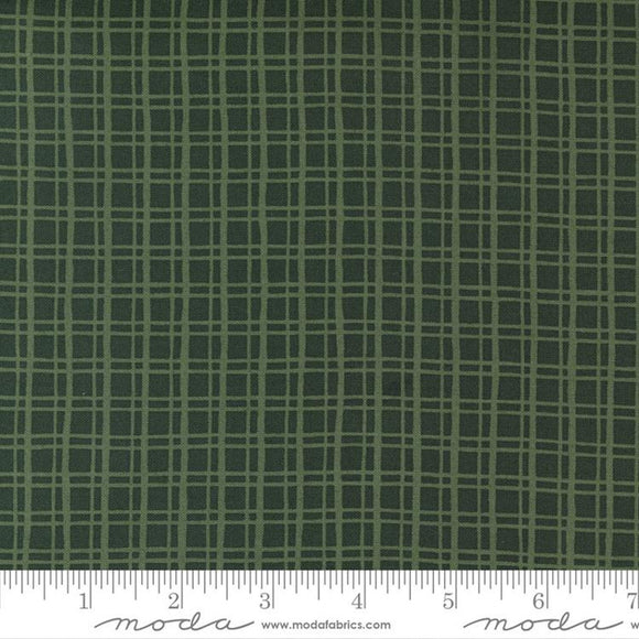 Cheer & Merriment Hunter Green Holiday Plaid 45536-20 from Moda by the yard