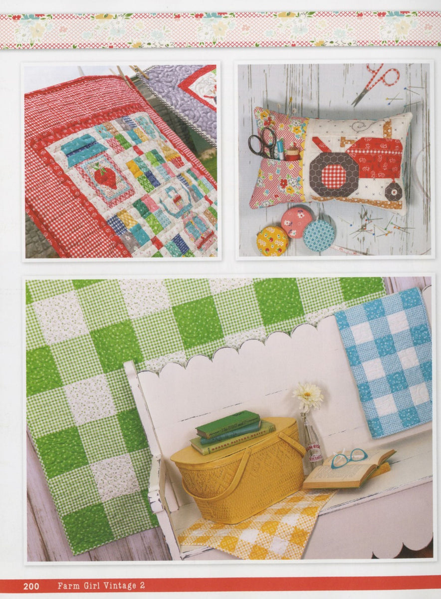  2 Sewing/Quilting Books by Lori Holt: Farm Girl Vintage Plus  Farm Girl Vintage 2! : Arts, Crafts & Sewing