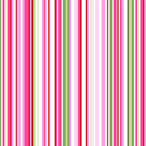 Floral Garden Fantasy Red Thick & Thin Stripe CX10232-REDX from Michael Miller by the yard