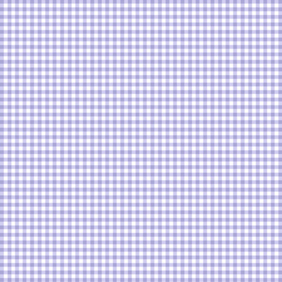 Barnyard Buddies Lilac Gingham Check Fabric SB20268-620 from Susybee by the yard