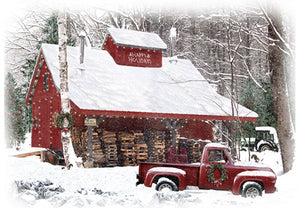 Home For The Holidays Red Truck 29" x 43" Panel from Hoffman
