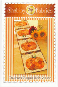Patchwork Pumpkin Table Runner Pattern from Shabby Fabrics