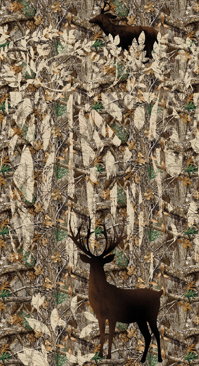Realtree Deer Fabric, per Yard 