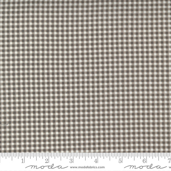 Seashore Drive Charcoal Gingham Check Fabric 37626-16 from Moda by the yard