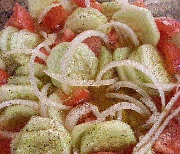 Recipe Wednesday - Fresh Cucumber-Tomato Salad