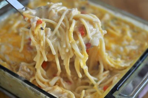 Yummy and low-fat Chicken Spaghetti