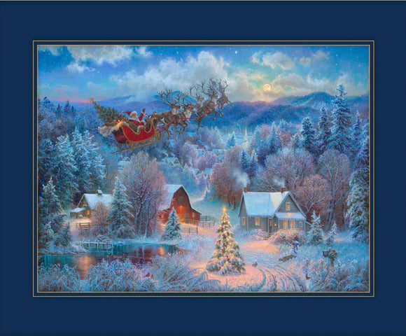 The Night Before Christmas TNBC 5865 PA by Abraham Hunter from P & B by the panel