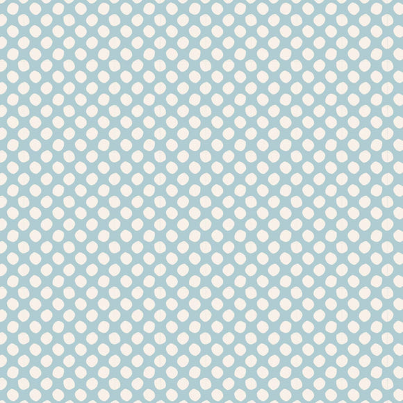 Tilda Basic Classics Paint Dots Light Blue 130035 from Tilda Fabrics by the yard