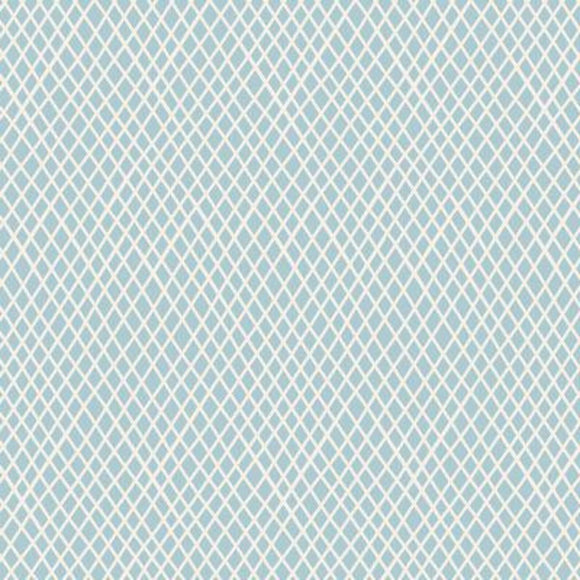 Tilda Basic Classics Crisscross Light Blue 130041 from Tilda Fabrics by the yard