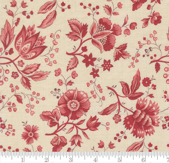 Rural Jardin Florals Joie De Vivre Pearl 13982 11 by French General from Moda by the yard