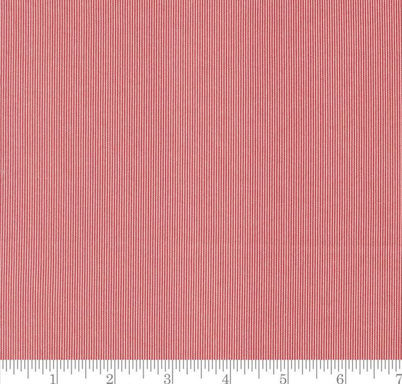 Chardon Stripes Joie De Vivre Rouge 13988 11 by French General from Moda by the yard
