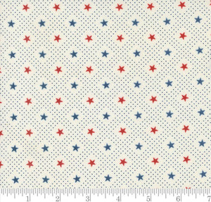 Star Check Blenders Star Check Americana Grand Haven Cream 14982 11 by Minick & Simpson from Moda by the yard