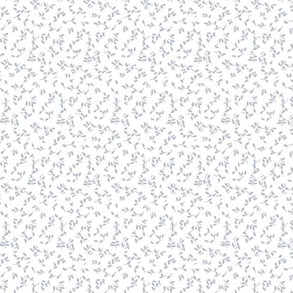 Ditsy Bud Quilter's Flour VI 1679-01W White on White from Henry Glass by the yard