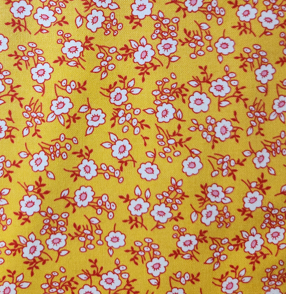 Tiny Toile LH13003 Yellow from Lake House Fabrics by the yard