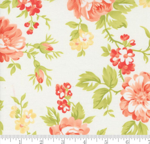 Summer Bloomers Large Floral Jelly Jam Cotton 20490 11