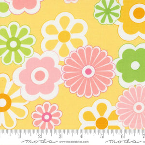 Flower Burst Large Floral On The Bright Side Lemon 22460 16 by Me and My Sister Designs