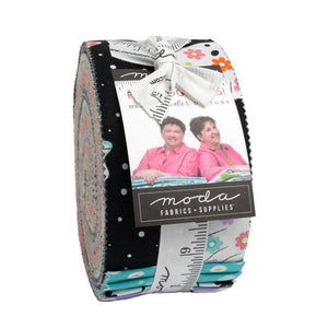 Fab Boo Lous Jelly Roll 22480JR by Me and My Sister Designs from Moda by the roll
