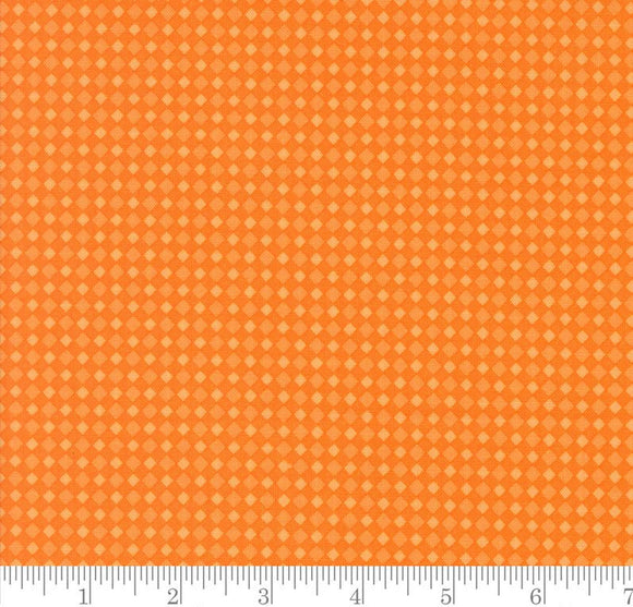 Spooky Gingham Blenders Check Fab Boo Lous Pumpkin 22487 18 by Me & My Sister from Moda by the yard