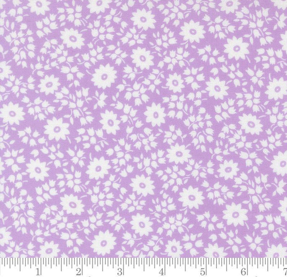 Perky Posies Florals 30s Playtime 2025 Lilac 23372 12 by Linzee McCray from Moda by the yard