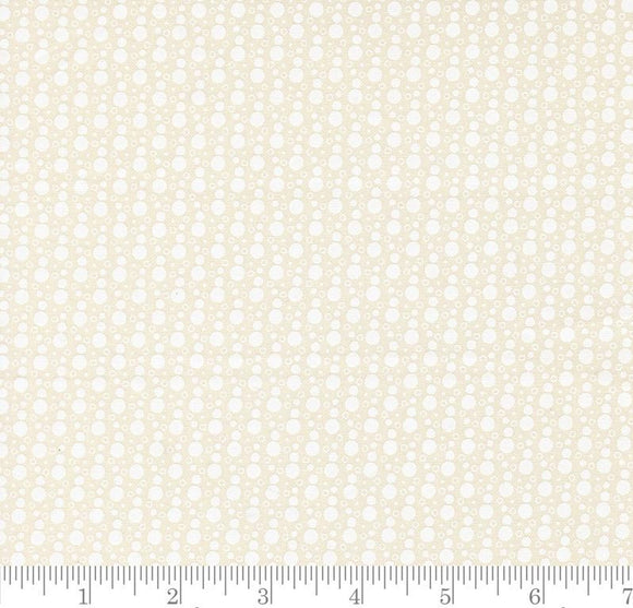 Bubbly Dots Dots 30s Playtime 2025 Eggshell White 23376 21 by Linzee McCray from Moda by the yard