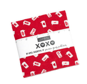 XOXO Charm Pack 24140PP by April Rosenthal from Moda