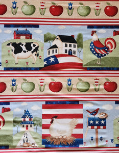 From The Heartland Stripe from South Sea Fabric 28616-243S by the yard