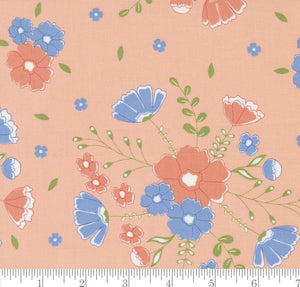Peachy Keen Moonlit Meadow Florals Bubble Gum 29170 17 by Corey Yoder from Moda