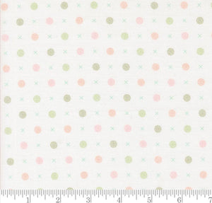 X O Dots Abloom Cloud 29215 11 by Corey Yoder from Moda by the yard