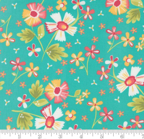 Garden Flowers Florals In The Garden Bermuda 29230 22 by Corey Yoder from Moda by the yard