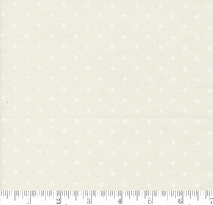 Dottie Dot Dots My Summer House White 3046 17 by Bunny Hill Designs from Moda