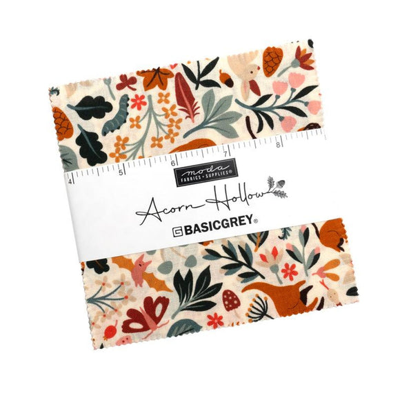 Acorn Hollow Charm Pack 30760PP by Basic Grey from Moda by the pack