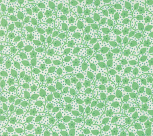 30s Playtime Aloe Fabric 33753-11 from Moda by the yard