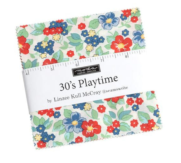 30s Playtime Charm Pack 33750PP from Moda by the pack