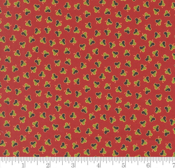 Clover Blenders Sallys Stitches Turkey Red 31713 12 by Betsy Chutchian from Moda by the yard