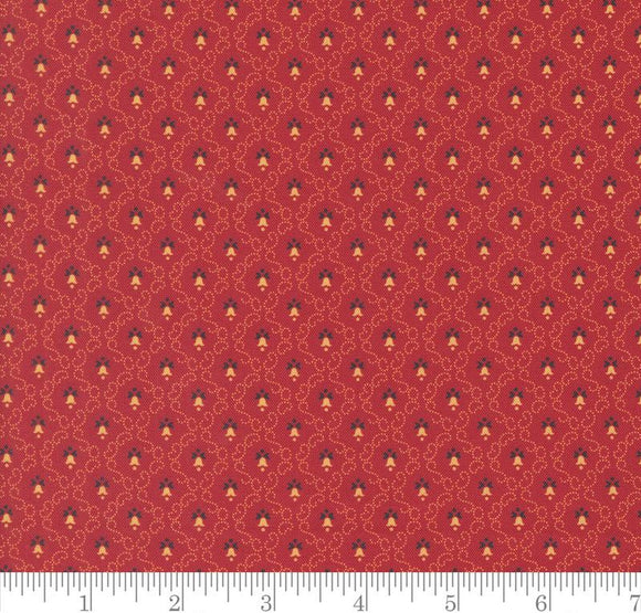 Little Bell Blenders Sallys Stitches Turkey Red 31716 11 by Betsy Chutchian from Moda by the yard