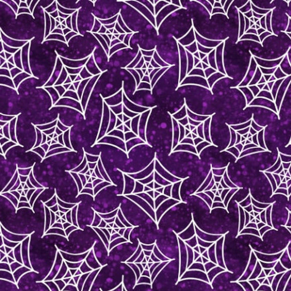 Hallowishes Spider Webs 3370-55 Purple