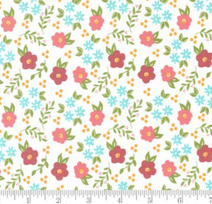 Bountiful Blooms Small Floral Off White 37661 11 by Sherri & Chelsi from Moda