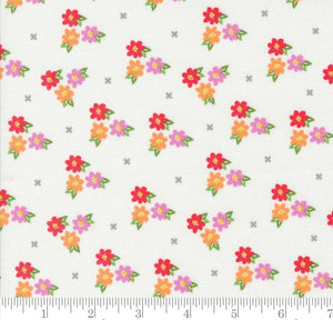 Morning Glory Florals Laguna Sunrise Off White 37682 11 by Sherri & Chelsi from Moda by the yard